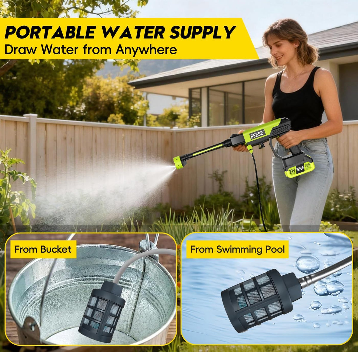 Cordless Power Washer